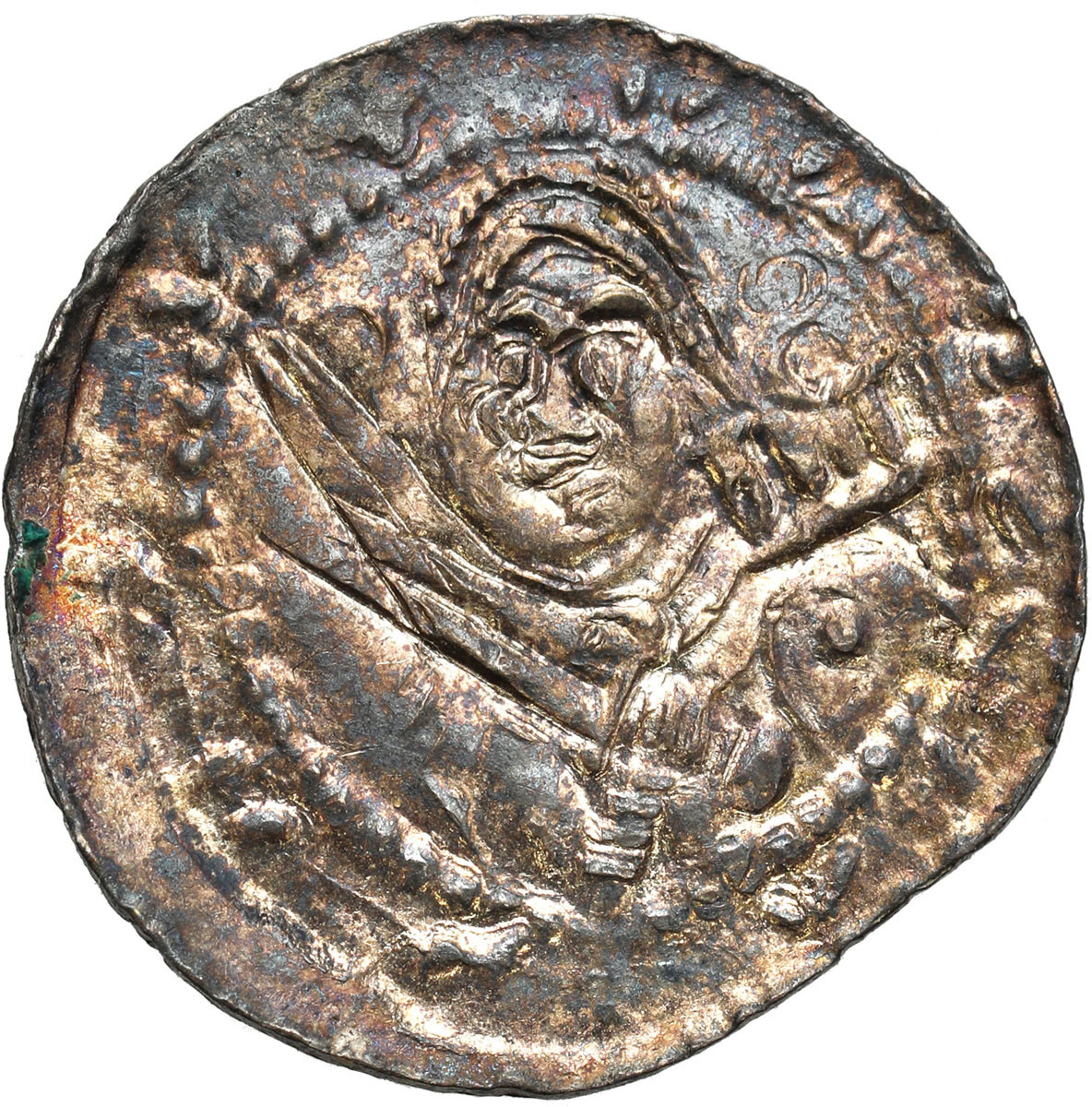 Władysław II Wygnaniec (1138-1146). Denar - PIĘKNY